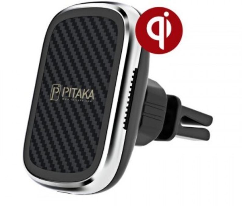 Pitaka MagEZ Mount Qi автомобильное зарядное устройство / магнитный держатель, крепление в решетку