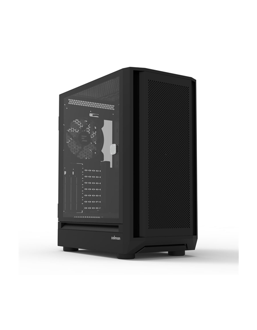 ZALMAN i6, EATX, BLACK, FRONT MESH, WINDOW, 2x3.5", 3x2.5", 1xUSB2.0, 1xUSB3.0, 1xUSB Type C, FRONT 3x140mm RGB LED, REAR 1x140mm RGB LED