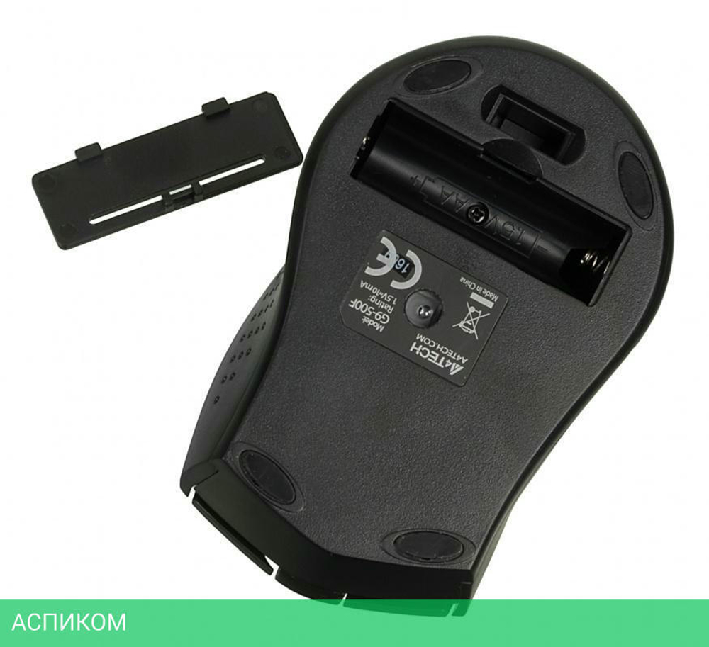 Мышь A4Tech G9-500F черный