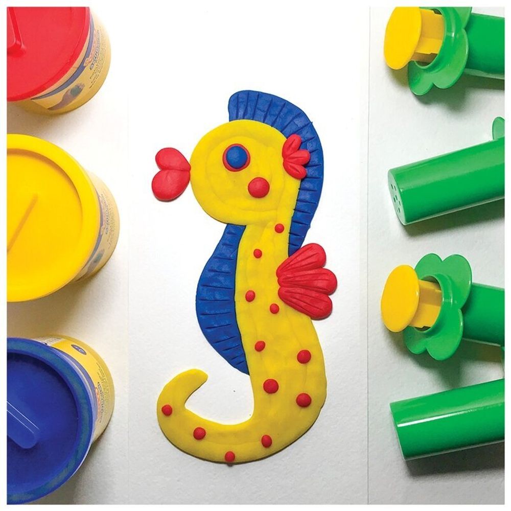 Пластилин на растительной основе JOVI (Испания), 3 цвета, 330 г, Blandiver, 403