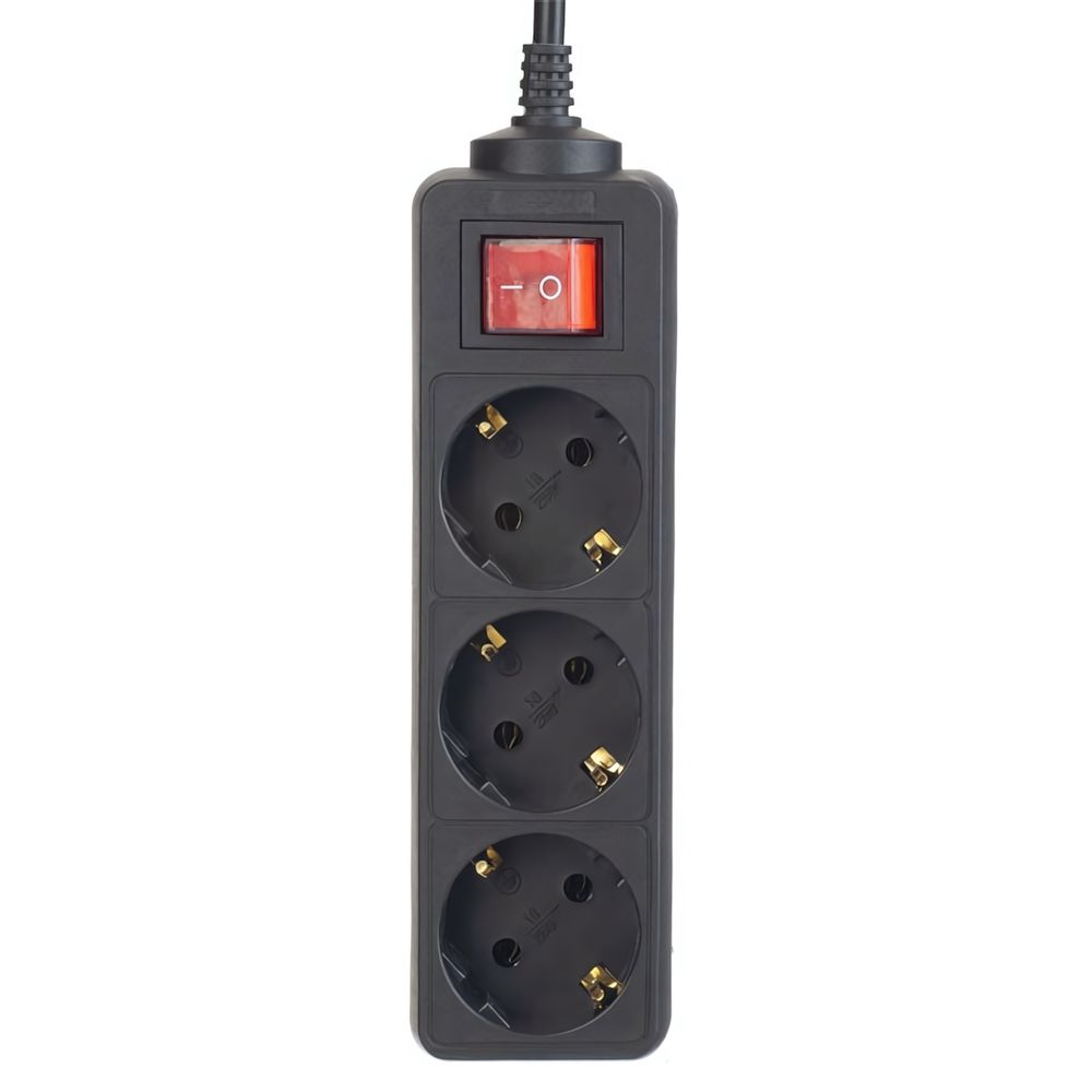 Фильтр сетевой Perfeo Power Mate 1,8 м Black 3 розетки