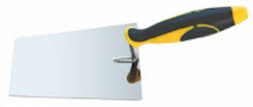 Кельма шпатель Нержав.полиров.сталь  Трапеция 180мм, резин-пласт.руч (888)   3026580