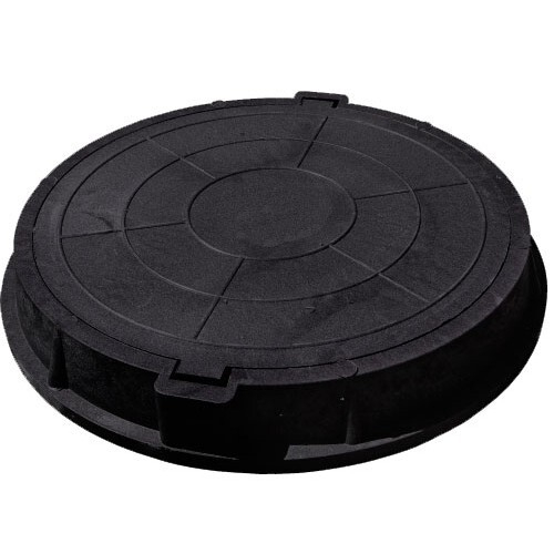 Люк полимерпесчаный круглый (Нагрузка 6 т.)