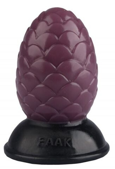 Коричневая анальная втулка-шишка - 10 см. (Цвет: коричневый)