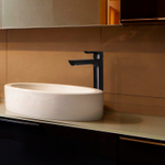 СМЕСИТЕЛЬ ДЛЯ УМЫВАЛЬНИКА ВЫСОКИЙ МОНОЛИТНЫЙ ЧЕРНЫЙ LM7209BL URSUS