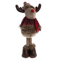 GAEM Игрушка набивная "Олень", L21 W24 H54/41 см