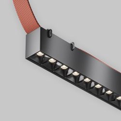 Трековый светодиодный светильник Maytoni Parity Points TR128B-12W4K-M-B