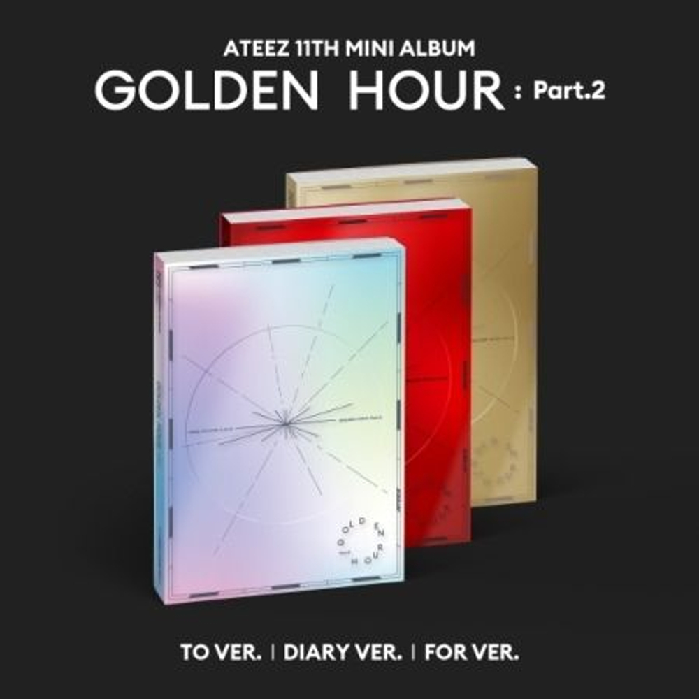 Альбом ATEEZ - GOLDEN HOUR : PART.2 11th EP Album RANDOM Version