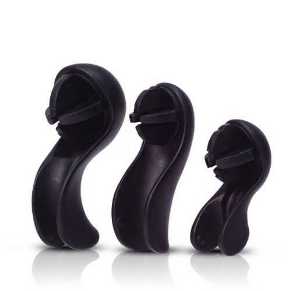 Набор из 3 электродов iStim Attachments для массажёров простаты Nexus (Цвет: черный)