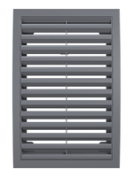Решетка вентиляционная РРН разъемная 200х300 ASA Gray ERA