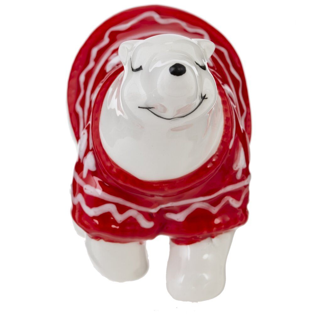 GAEM Фигурка декоративная "Белый медведь", L10 W4 H7 см