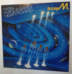 Винтажная виниловая пластинка Boney M. 10.000 Lightyears (Germany 1984)