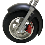 Электроскутер Citycoco GT E30 черный матовый