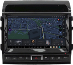 Магнитола для Toyota Land Cruiser 200 2007-2015 (климат на ШГУ) - Carmedia SF-1620-3-ABC QLed+2K, Android 13, UIS7870 (DUDU7), CarPlay, SIM-слот