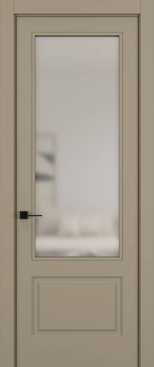 Дверь 021V HARMONY Матовый Серо-бежевый