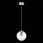 SL1056.103.01 Подвес ST-Luce Хром/Прозрачный E27 1*60W