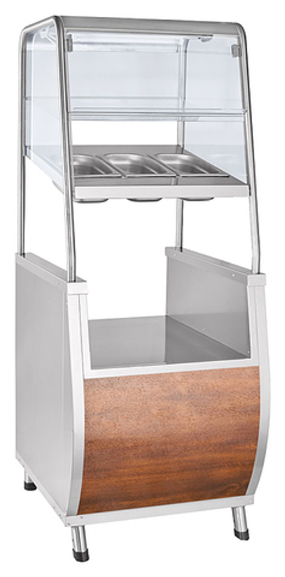 Прилавок для столовых приборов Abat ПСПХ-70Т кашир.