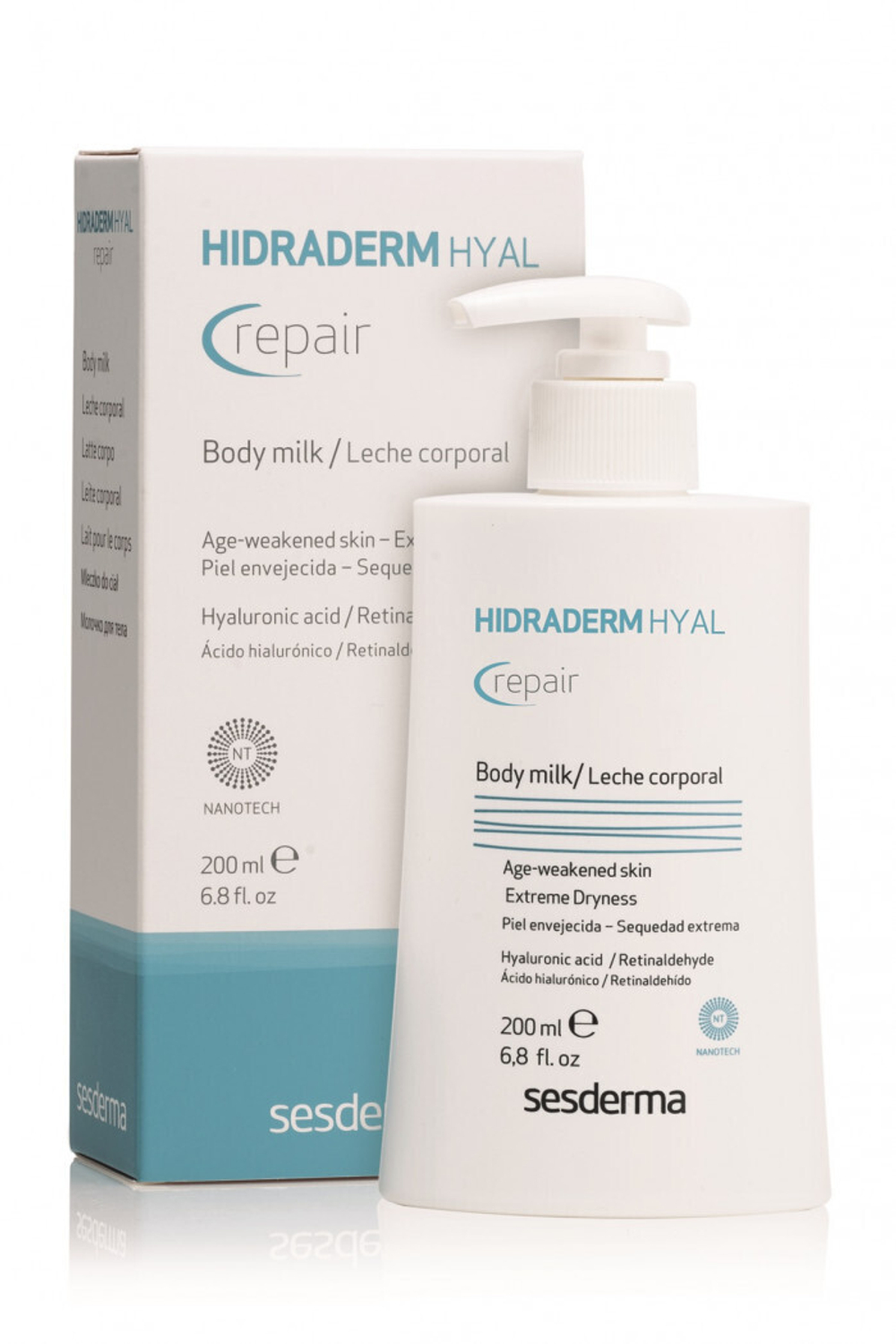 Sesderma HIDRADERM HYAL Repair - Молочко восстанавливающее для тела, 200 мл