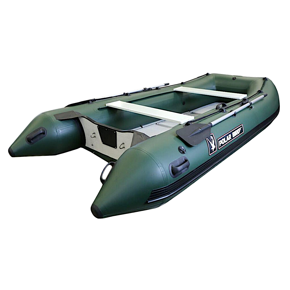 Лодка ПВХ Polar Bird Орлан PB-380E New Eagle пол-стеклокомпозит
