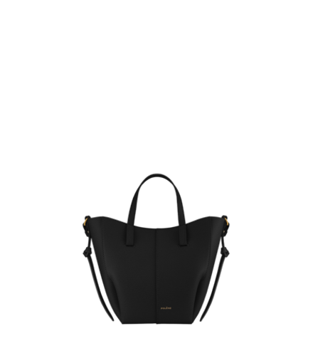 POLENE СУМКА CYME TOTE NANO, ЧЕРНЫЙ