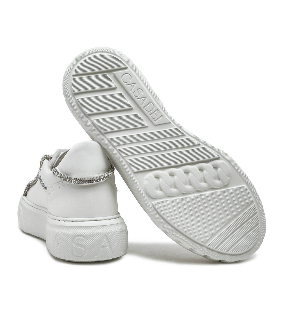 Кожаные кроссовки off road Casadei - белый(2X920Z0201C1867)