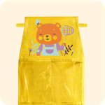 Кармашки для детского сада на липучке. Медвежонок