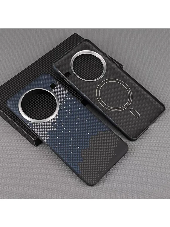 Карбоновый чехол для Oneplus 13 с MagSafe Галактика (Galaxy)