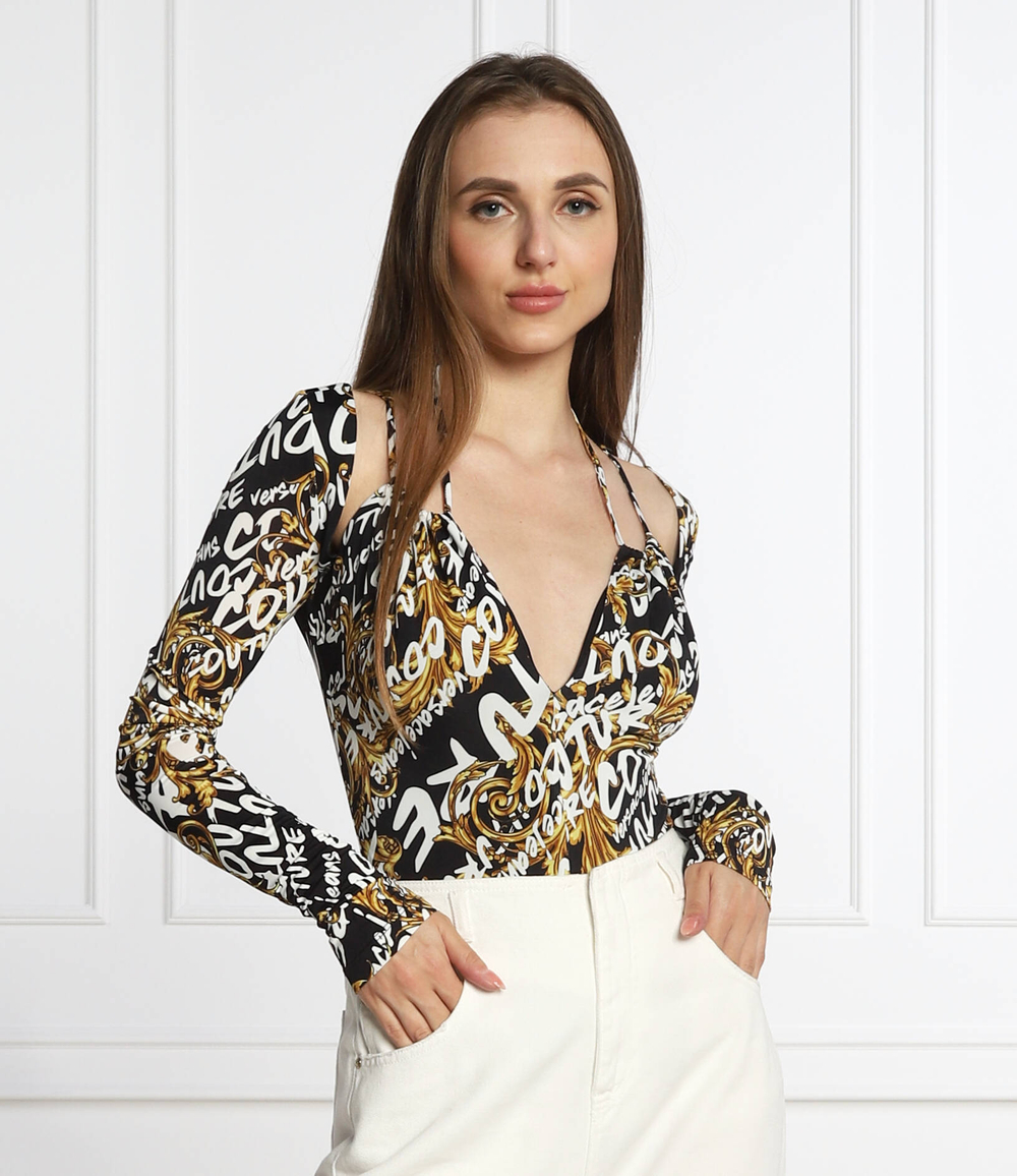 боди Versace Jeans Couture - черный(73HAM202JS138)