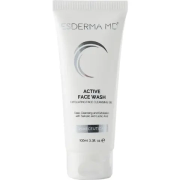 Active Face Wash | Гель для очищения и эксфолиации, 100 мл