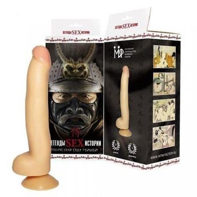 Реалистичный фаллоимитатор Джага-Джага Самурай (25×5 см)