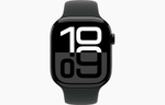 Умные часы Apple Watch Series 10 46mm GPS Jet Black Aluminum Case, Sport Band S/M
