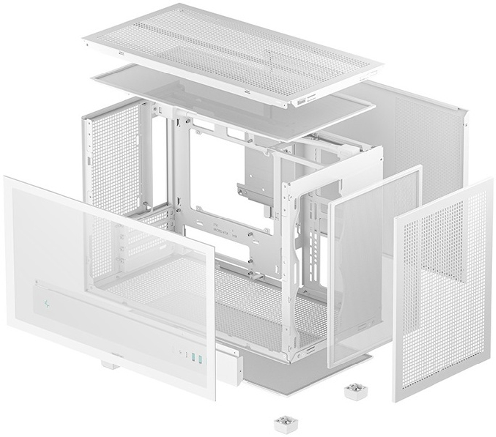 Корпус mATX Deepcool CH260 WH