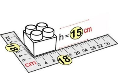 Набор GigoBloks Outdoor 15" L - 567x432 см