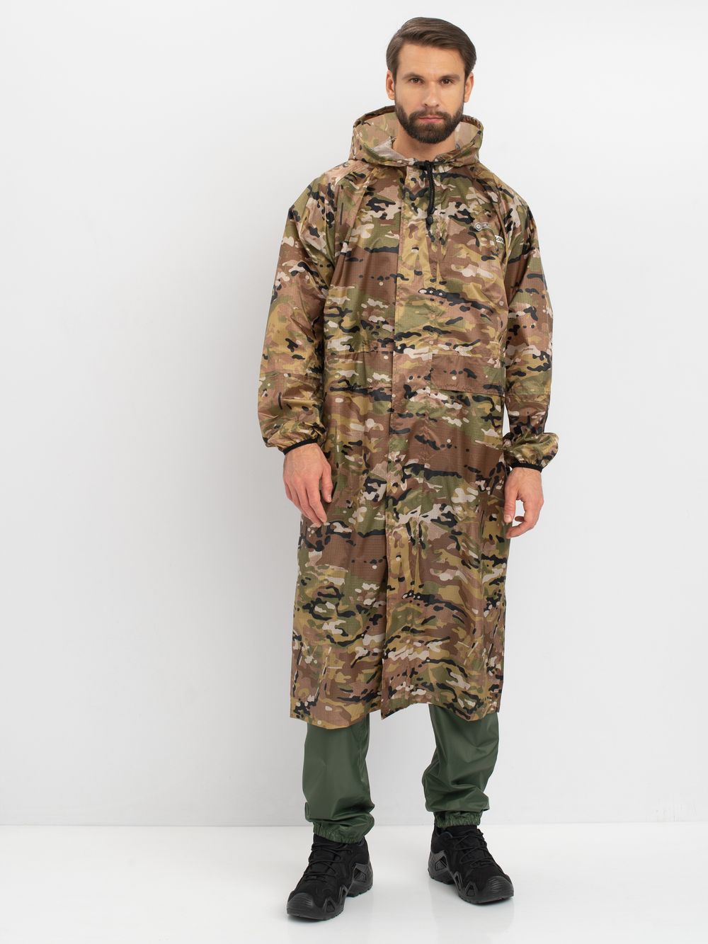 Плащ ВВЗ ткань Таффета (3000мм) цвет Мультикам