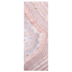 Коврик для йоги Rose Quartz 173*61*0,3 см из микрофибры и каучука