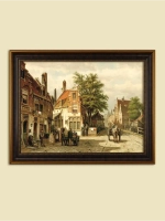 Картина серии "Голландия" настенная для интерьера 40*30 см