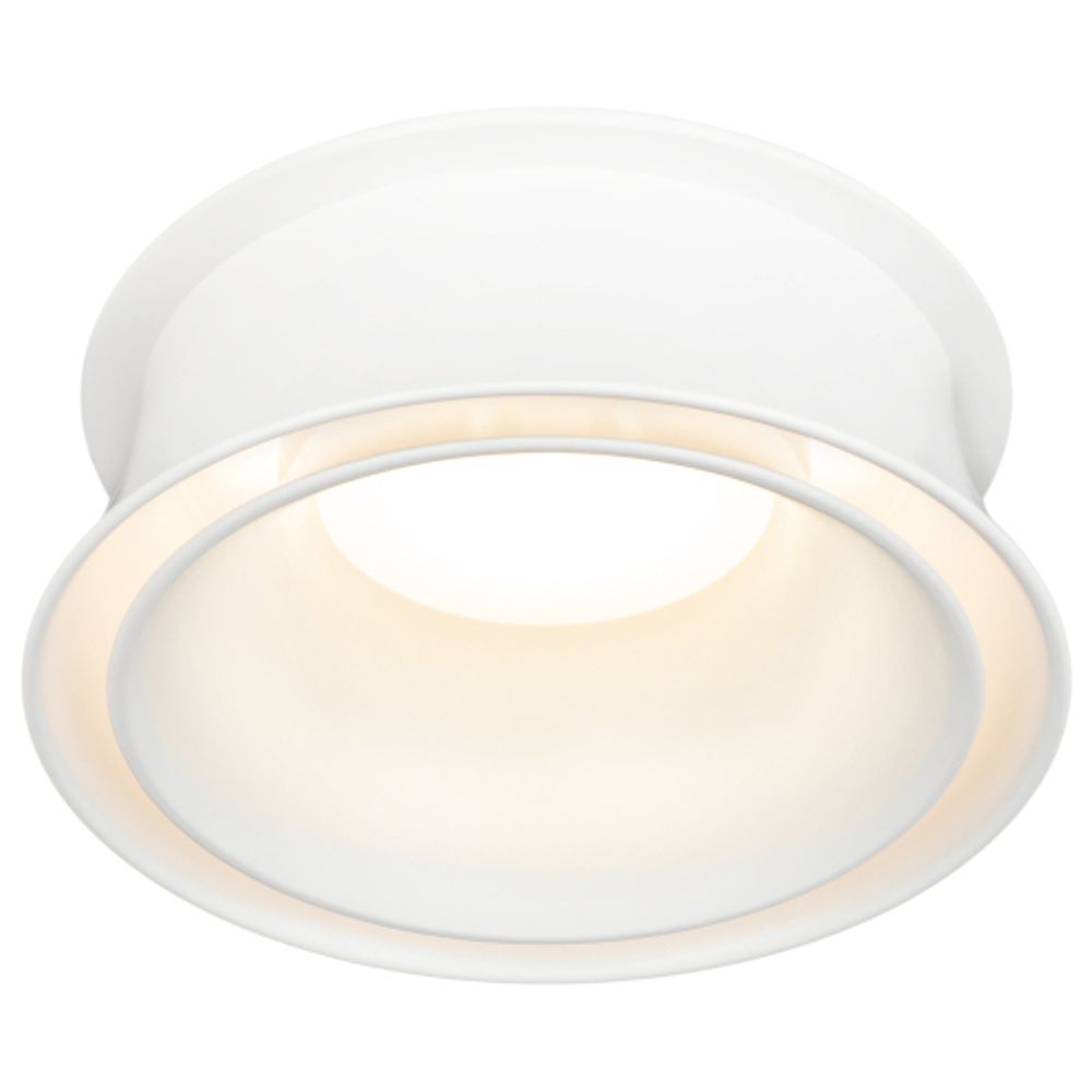 Встраиваемый светильник декоративный ЭРА KL94 WH MR16/GU5.3 белый, пластиковый