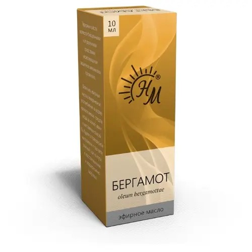Масло Бергамот эфирное 10 мл Натуральные масла