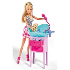 Kukla  Şteffi iki köpək ilə