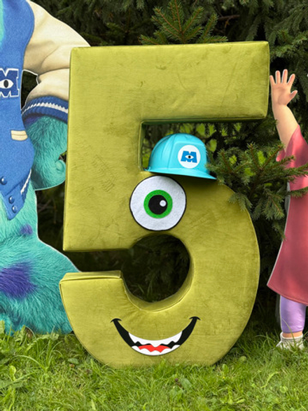 Цифра "Майк Вазовски" 1 шт.