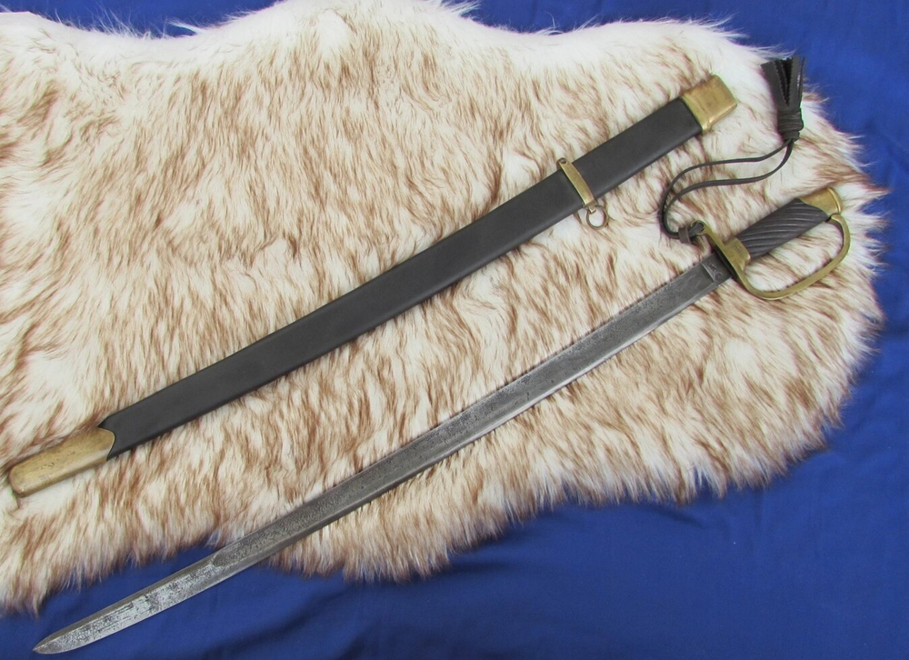 Историческая шашка солдатская Драгунская кованая, образца 1881 года