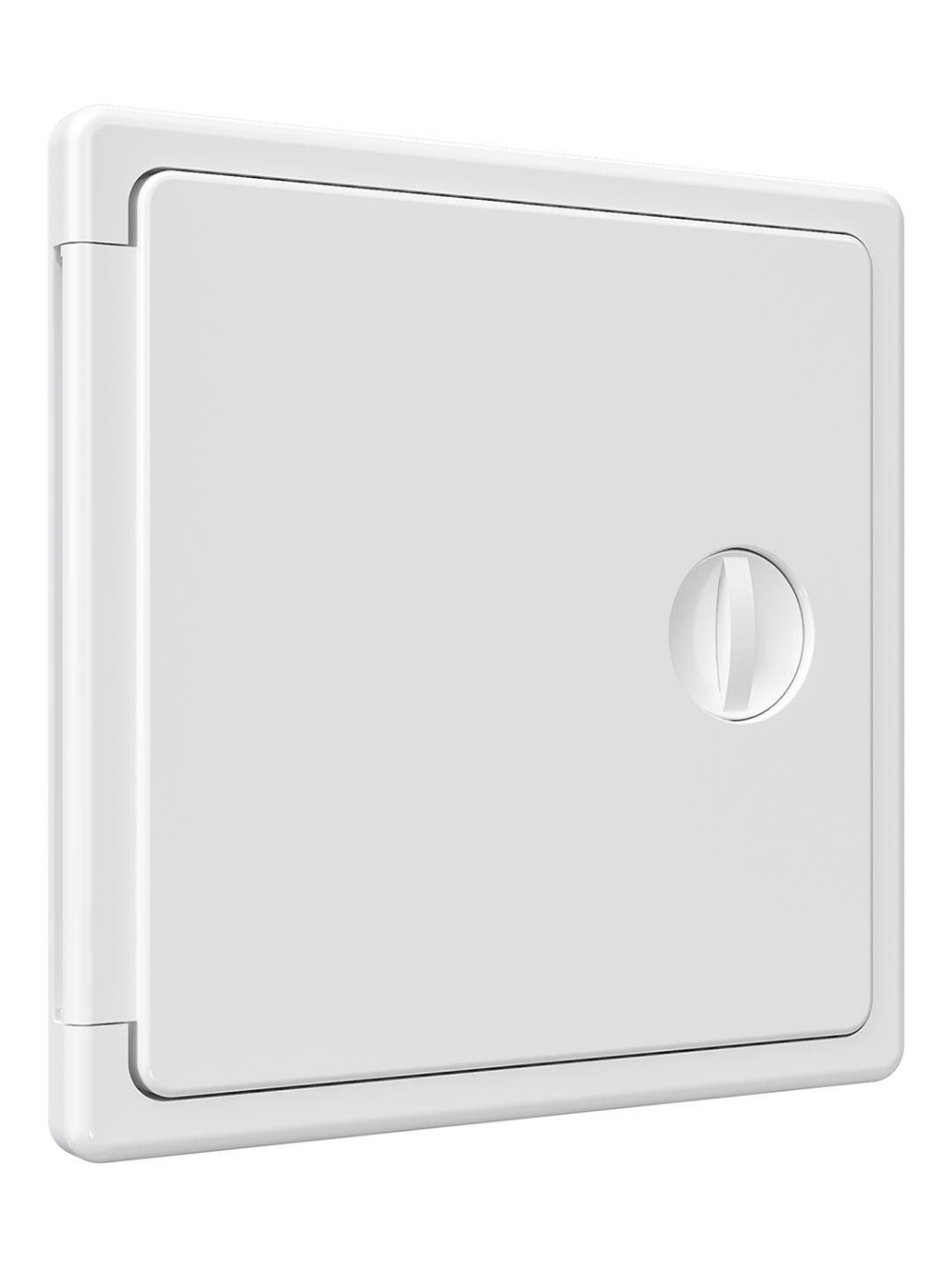 Люк ревизионный ЛТП накладной ручка-задвижка 150х150 пластик EVECS