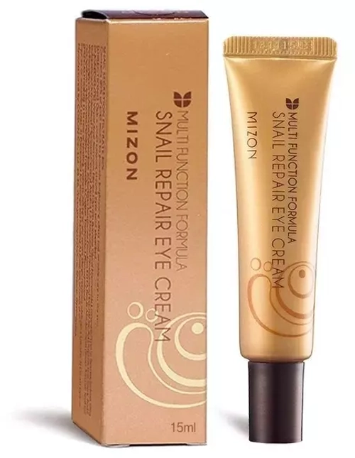 Mizon Крем для кожи вокруг глаз с экстрактом улитки - Snail repair eye cream, 15мл