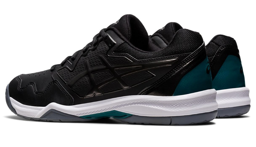 Мужские кроссовки теннисные Asics Gel-Dedicate 7 - черный, серый