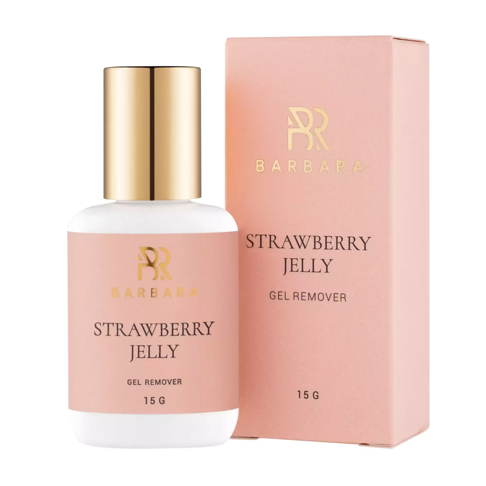 Гелевый ремувер Barbara Strawberry Jelly (клубничное желе) 15 г