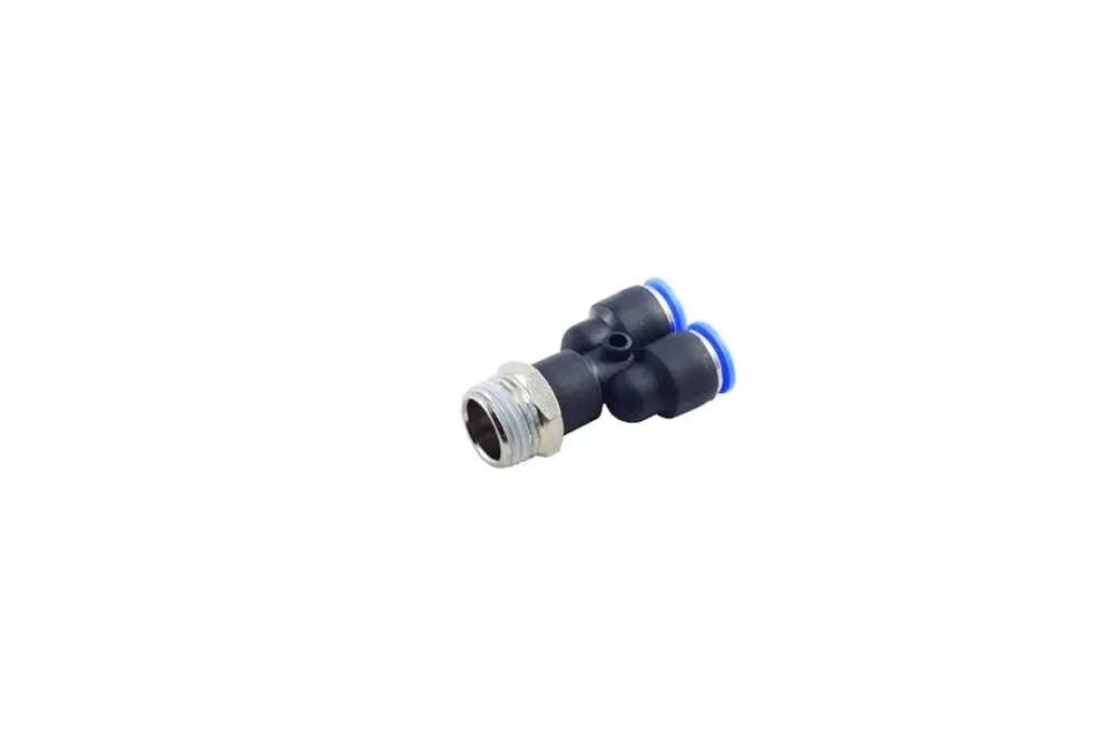 Фитинг Y-образный для пластиковых трубок 12мм с наружной резьбой 1/4'' RockForce##Rock FORCE RF-SPX12-02
