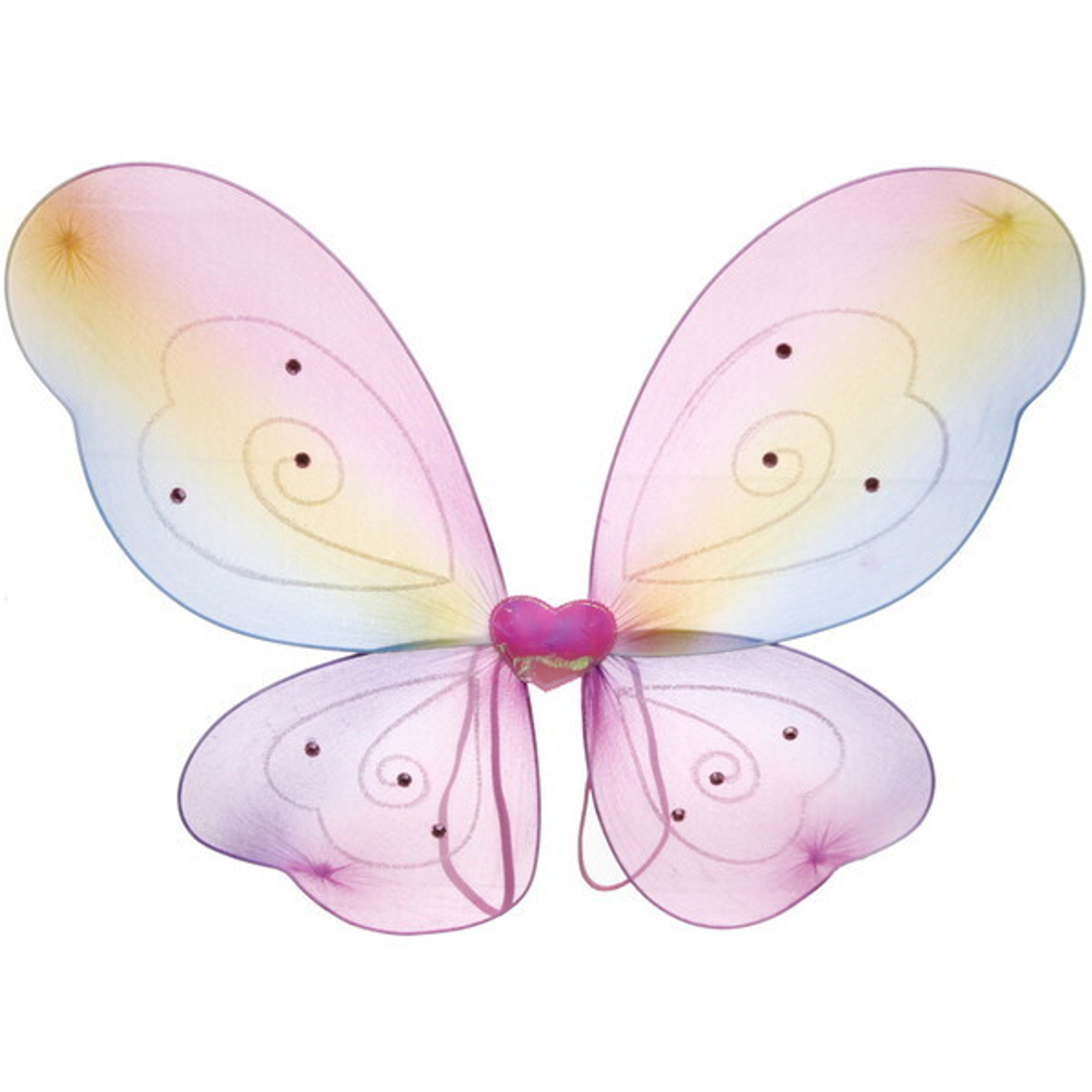 Карнавальный аксессуар «Фея Радуга» (крылья 52*40 см), Мультицвет