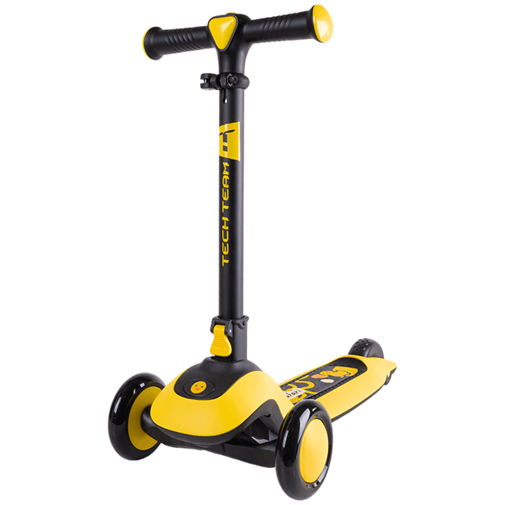 Самокат 3-х колесный TECH TEAM Safari yellow