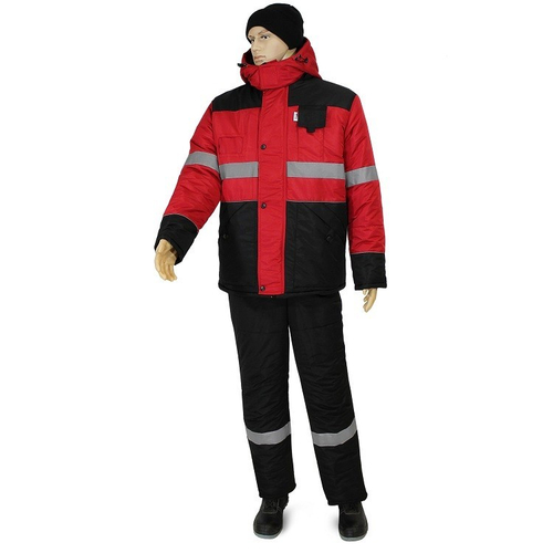 Костюм "НордМен" красный/черный (1265)