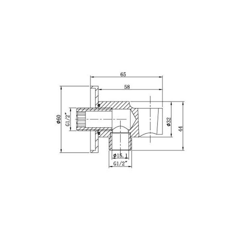 Душевой комплект Inspire VSFW-3I22MT2CH встраиваемый, термостатический, двухрежимный, хром, , шт